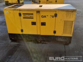 Atlas Copco QAS38 Generators For Auction: Leeds – 22nd, 23rd, 24th & 25th January 25 @ 8:00am full