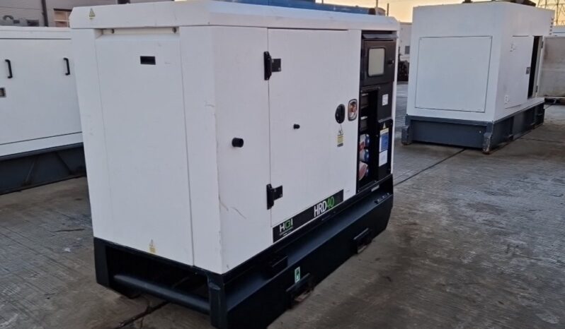 2018 HGI Generators 40kVA Generator, Kohler Engine Generators For Auction: Leeds – 22nd, 23rd, 24th & 25th January 25 @ 8:00am