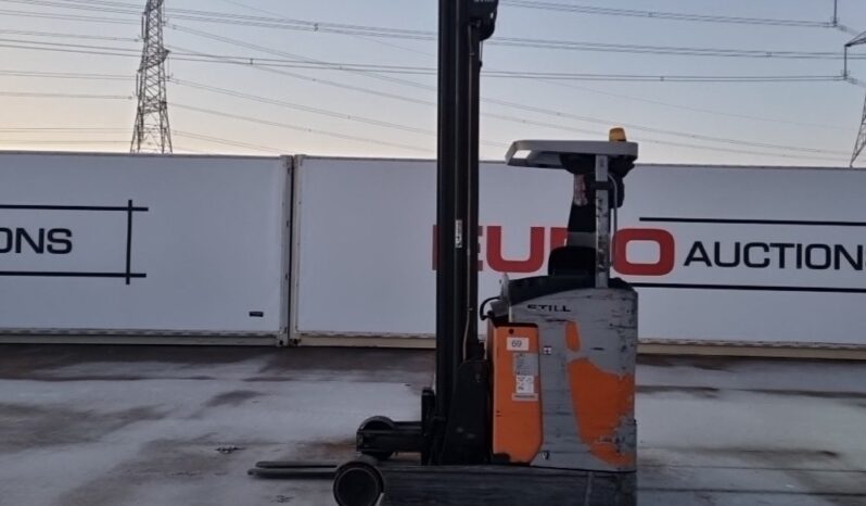 2020 Still Electric Side Loading Forklift, 2 Stage Free Lift Mast, Forks Forklifts For Auction: Leeds – 22nd, 23rd, 24th & 25th January 25 @ 8:00am full