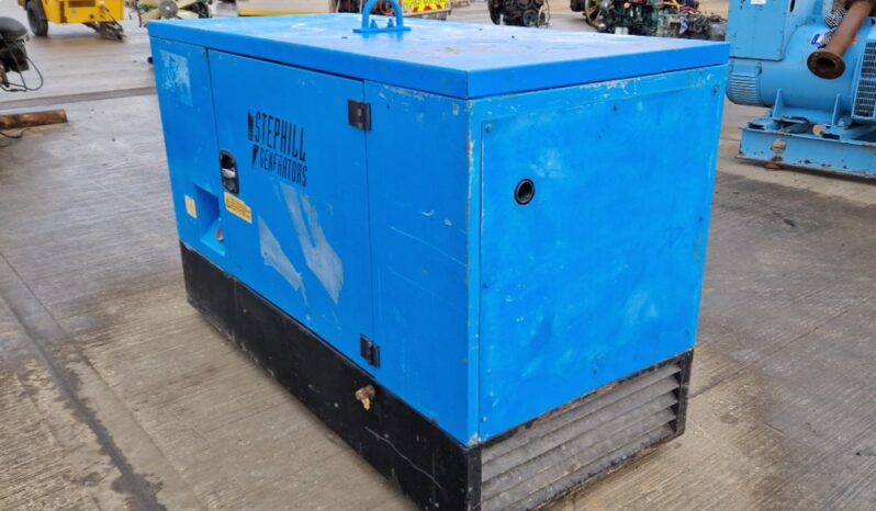 Stephill 26kVA Generator, Yanmar Engine Generators For Auction: Leeds – 22nd, 23rd, 24th & 25th January 25 @ 8:00am full