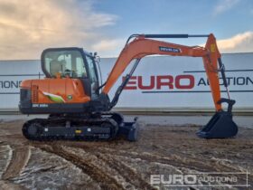 Unused 2024 Develon DX60E-10N 6 Ton+ Excavators For Auction: Dromore – 21st & 22nd February 2025 @ 9:00am For Auction on 2025-02-22 full