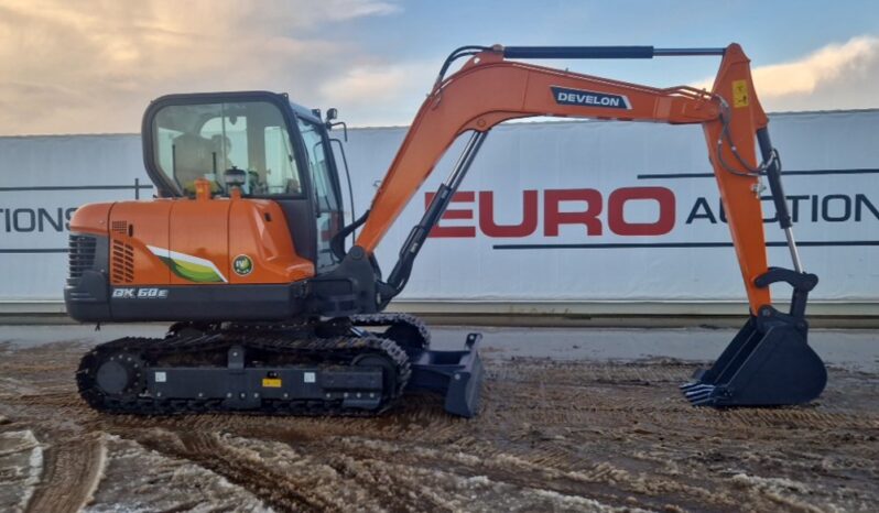 Unused 2024 Develon DX60E-10N 6 Ton+ Excavators For Auction: Dromore – 21st & 22nd February 2025 @ 9:00am For Auction on 2025-02-22 full