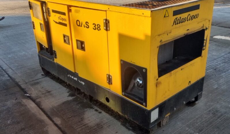 Atlas Copco QAS38 Generators For Auction: Leeds – 22nd, 23rd, 24th & 25th January 25 @ 8:00am