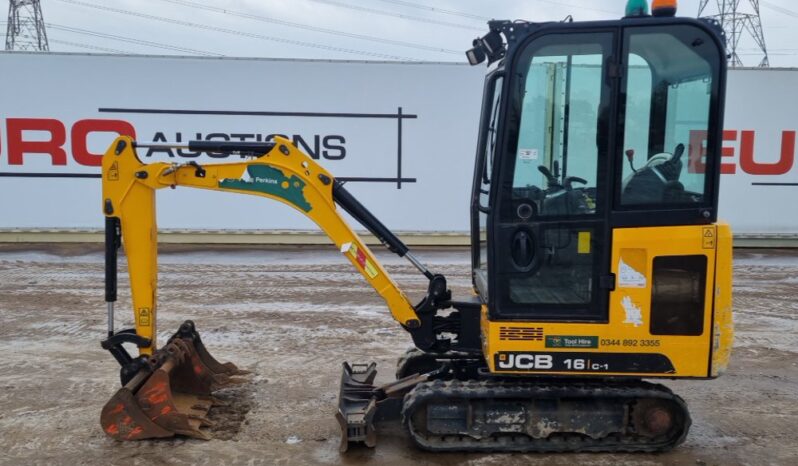 2020 JCB 16C-1 Mini Excavators For Auction: Leeds – 22nd, 23rd, 24th & 25th January 25 @ 8:00am full