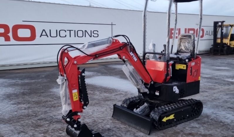 Unused 2024 Captok CK10 Micro Excavators For Auction: Leeds – 22nd, 23rd, 24th & 25th January 25 @ 8:00am