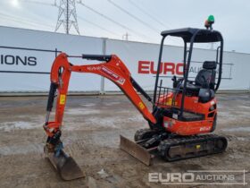 2020 Kubota U17-3A Mini Excavators For Auction: Leeds – 22nd, 23rd, 24th & 25th January 25 @ 8:00am