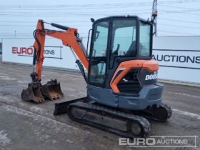 2020 Doosan DX35Z Mini Excavators For Auction: Leeds – 22nd, 23rd, 24th & 25th January 25 @ 8:00am full