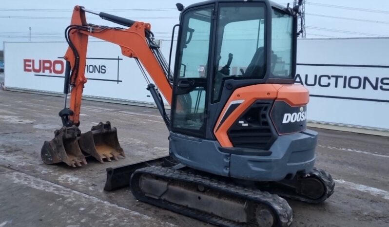 2020 Doosan DX35Z Mini Excavators For Auction: Leeds – 22nd, 23rd, 24th & 25th January 25 @ 8:00am full