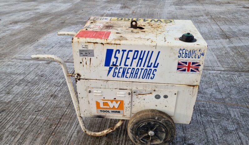 Stephill SE6000D4 Generators For Auction: Leeds – 22nd, 23rd, 24th & 25th January 25 @ 8:00am full