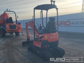 Unused 2024 Kubota U17-3A Mini Excavators For Auction: Leeds – 22nd, 23rd, 24th & 25th January 25 @ 8:00am full