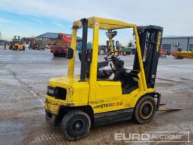 Hyster H2.00XM Forklifts For Auction: Leeds – 22nd, 23rd, 24th & 25th January 25 @ 8:00am full