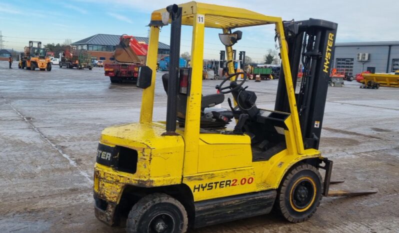 Hyster H2.00XM Forklifts For Auction: Leeds – 22nd, 23rd, 24th & 25th January 25 @ 8:00am full