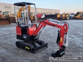 Unused 2024 Captok CK10 Micro Excavators For Auction: Leeds – 22nd, 23rd, 24th & 25th January 25 @ 8:00am full