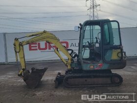 Yanmar B30V Mini Excavators For Auction: Leeds – 22nd, 23rd, 24th & 25th January 25 @ 8:00am full