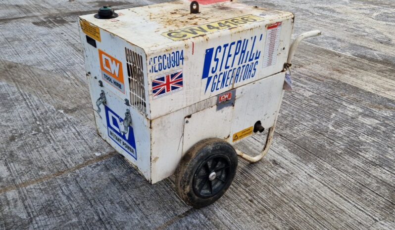 Stephill SE6000D4 Generators For Auction: Leeds – 22nd, 23rd, 24th & 25th January 25 @ 8:00am