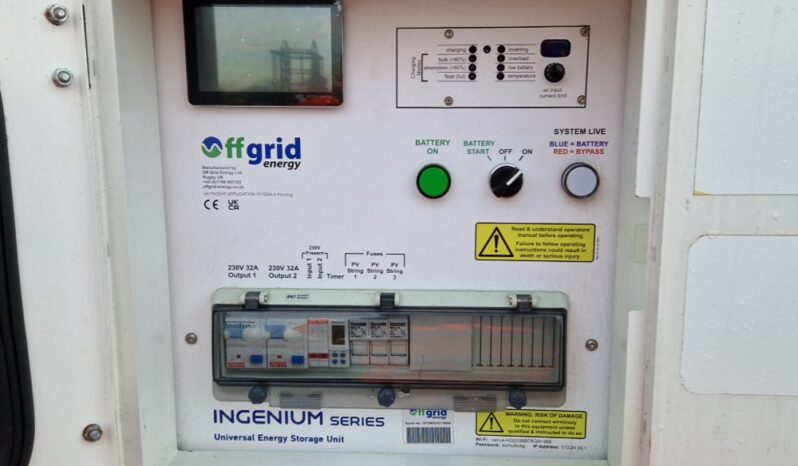 2021 Off Grid INGENIUM MX 10/45 Generators For Auction: Leeds – 22nd, 23rd, 24th & 25th January 25 @ 8:00am full