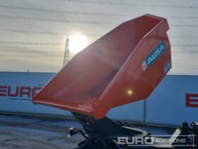 Unused Ausa D601 APG Site Dumpers For Auction: Leeds – 22nd, 23rd, 24th & 25th January 25 @ 8:00am full