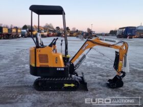 Unused 2024 Captok CK15 Micro Excavators For Auction: Leeds – 22nd, 23rd, 24th & 25th January 25 @ 8:00am full