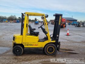 Hyster H2.00XM Forklifts For Auction: Leeds – 22nd, 23rd, 24th & 25th January 25 @ 8:00am full