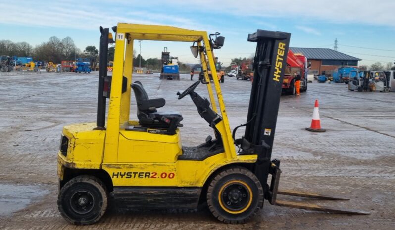 Hyster H2.00XM Forklifts For Auction: Leeds – 22nd, 23rd, 24th & 25th January 25 @ 8:00am full