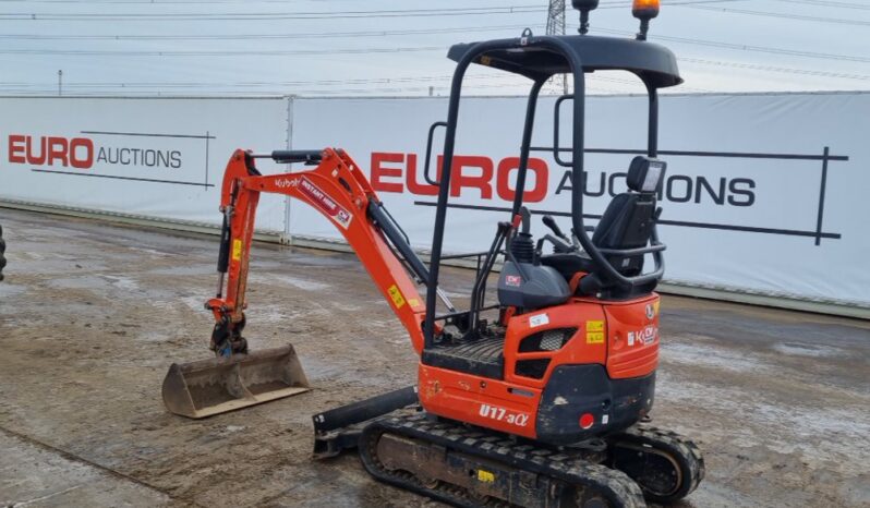 2020 Kubota U17-3A Mini Excavators For Auction: Leeds – 22nd, 23rd, 24th & 25th January 25 @ 8:00am full