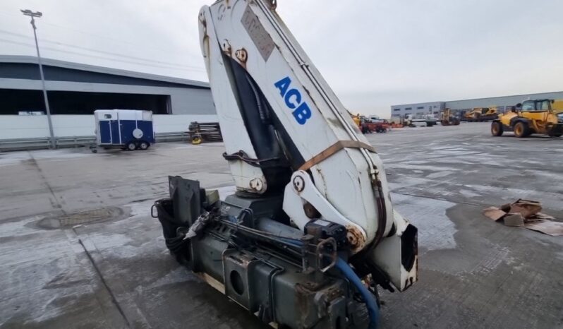 ACB BS3304 Hydraulic Loading Cranes For Auction: Leeds – 22nd, 23rd, 24th & 25th January 25 @ 8:00am full