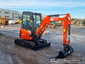 Unused 2024 Kubota U27-4 Mini Excavators For Auction: Leeds – 22nd, 23rd, 24th & 25th January 25 @ 8:00am full