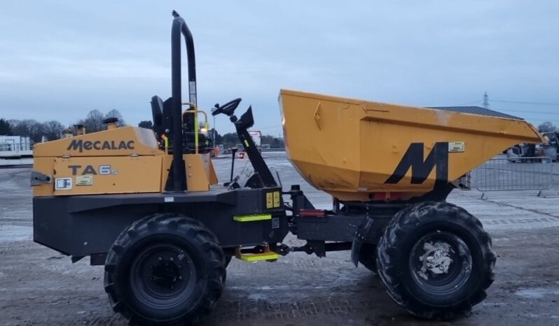 2022 Mecalac TA6S Site Dumpers For Auction: Leeds – 22nd, 23rd, 24th & 25th January 25 @ 8:00am full