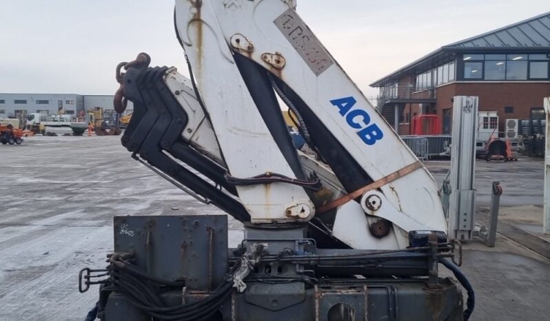 ACB BS3304 Hydraulic Loading Cranes For Auction: Leeds – 22nd, 23rd, 24th & 25th January 25 @ 8:00am full