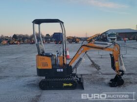 Unused 2024 Captok CK10 Micro Excavators For Auction: Leeds – 22nd, 23rd, 24th & 25th January 25 @ 8:00am full