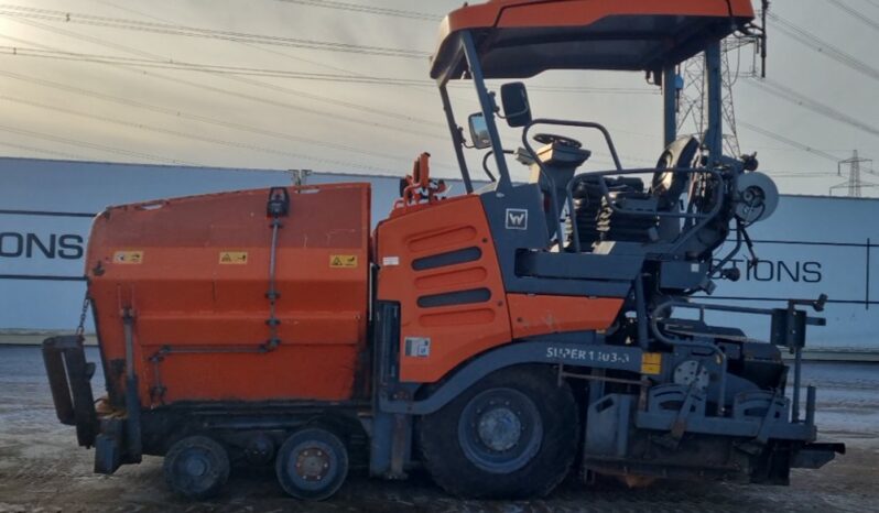 2016 Vogele Super 1303-3i Asphalt Plants For Auction: Leeds – 22nd, 23rd, 24th & 25th January 25 @ 8:00am full