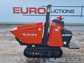 Unused Kubota KC70 Tracked Dumpers For Auction: Leeds – 22nd, 23rd, 24th & 25th January 25 @ 8:00am full