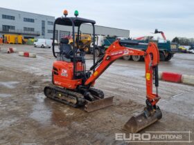 2020 Kubota U17-3A Mini Excavators For Auction: Leeds – 22nd, 23rd, 24th & 25th January 25 @ 8:00am full