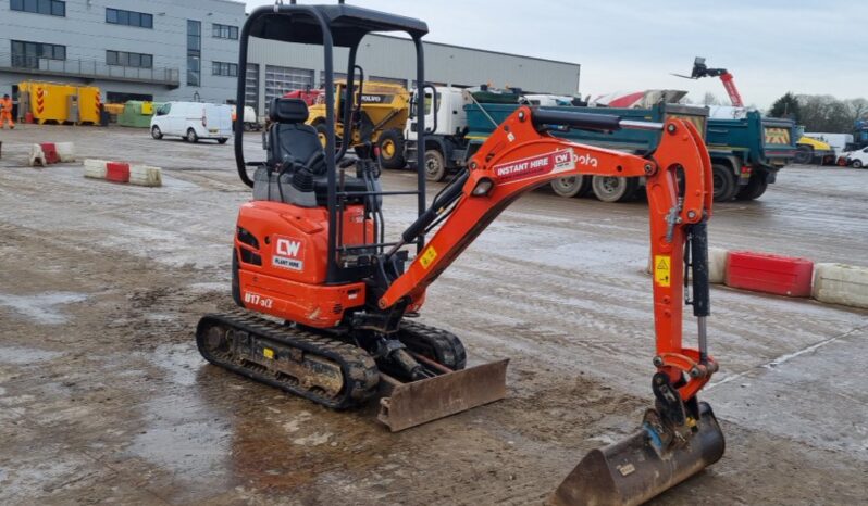 2020 Kubota U17-3A Mini Excavators For Auction: Leeds – 22nd, 23rd, 24th & 25th January 25 @ 8:00am full