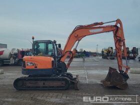 2013 Doosan DX80R 6 Ton+ Excavators For Auction: Leeds – 22nd, 23rd, 24th & 25th January 25 @ 8:00am full