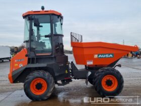 Unused Ausa DR601 AHG Site Dumpers For Auction: Leeds – 22nd, 23rd, 24th & 25th January 25 @ 8:00am full