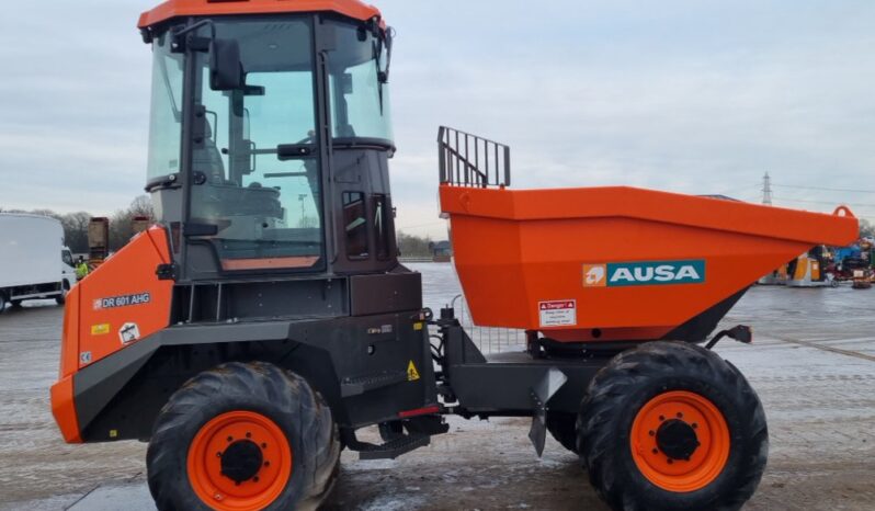 Unused Ausa DR601 AHG Site Dumpers For Auction: Leeds – 22nd, 23rd, 24th & 25th January 25 @ 8:00am full