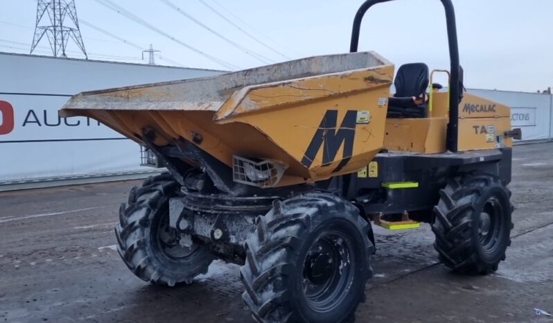 2022 Mecalac TA6S Site Dumpers For Auction: Leeds – 22nd, 23rd, 24th & 25th January 25 @ 8:00am