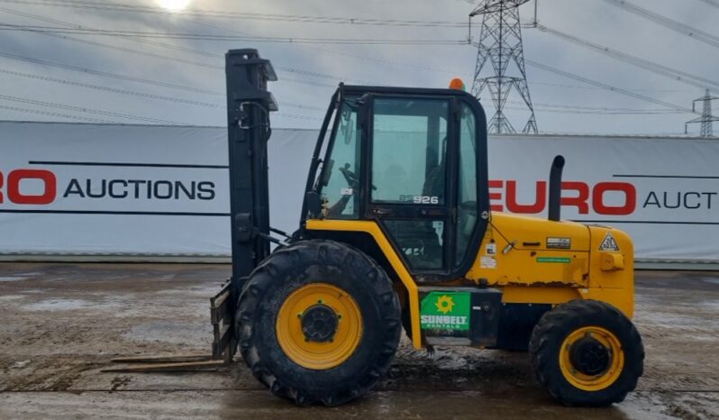 JCB 926 Rough Terrain Forklifts For Auction: Leeds – 22nd, 23rd, 24th & 25th January 25 @ 8:00am full