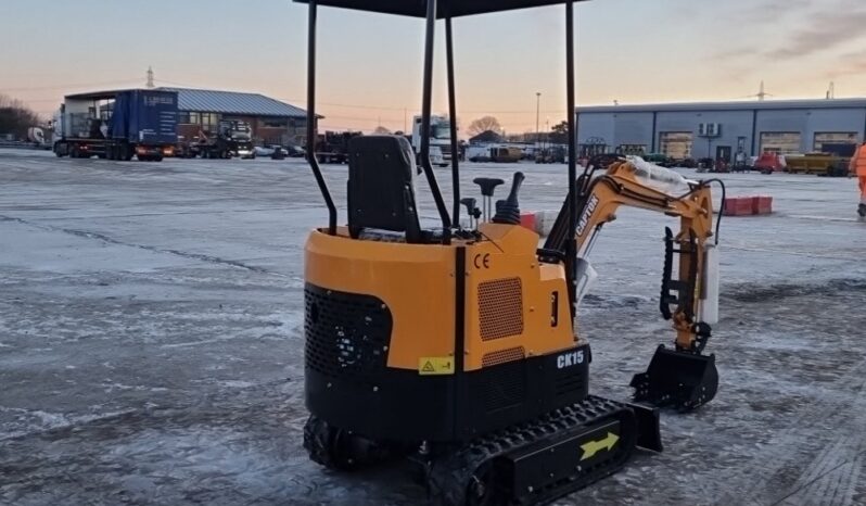 Unused 2024 Captok CK15 Micro Excavators For Auction: Leeds – 22nd, 23rd, 24th & 25th January 25 @ 8:00am full