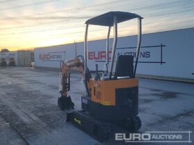 Unused 2024 Captok CK10 Micro Excavators For Auction: Leeds – 22nd, 23rd, 24th & 25th January 25 @ 8:00am full