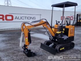 Unused 2024 Captok CK15 Micro Excavators For Auction: Leeds – 22nd, 23rd, 24th & 25th January 25 @ 8:00am