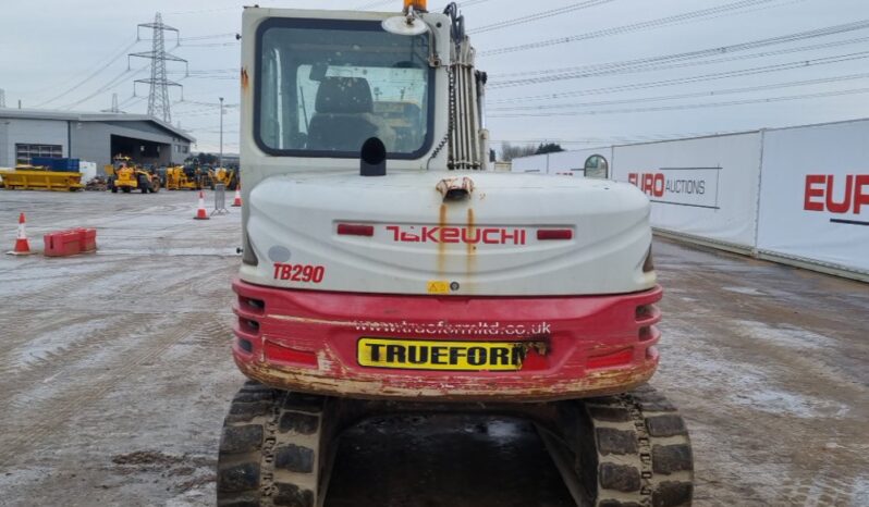 2014 Takeuchi TB290 6 Ton+ Excavators For Auction: Leeds – 22nd, 23rd, 24th & 25th January 25 @ 8:00am full