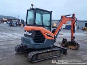 2020 Doosan DX35Z Mini Excavators For Auction: Leeds – 22nd, 23rd, 24th & 25th January 25 @ 8:00am full