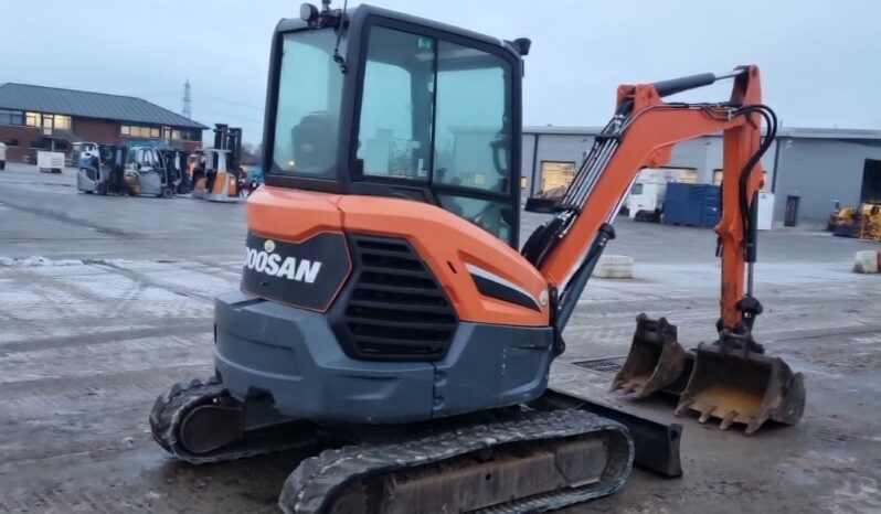 2020 Doosan DX35Z Mini Excavators For Auction: Leeds – 22nd, 23rd, 24th & 25th January 25 @ 8:00am full