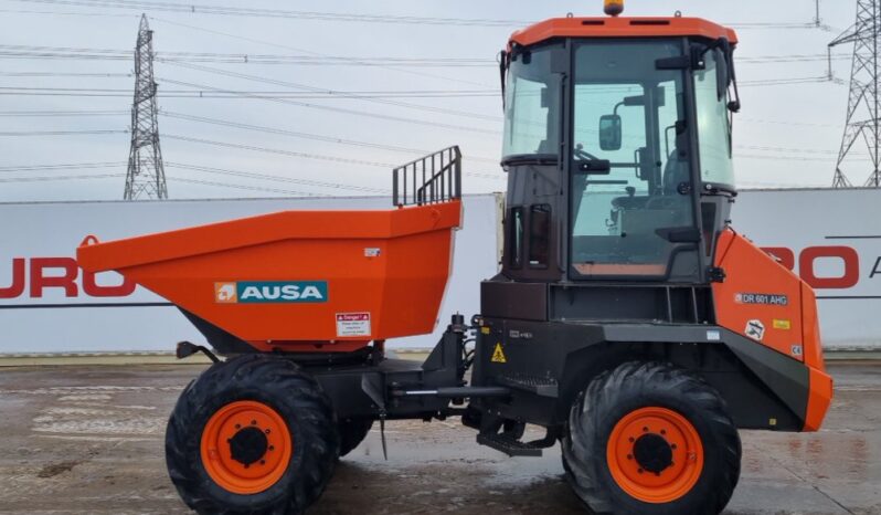 Unused Ausa DR601 AHG Site Dumpers For Auction: Leeds – 22nd, 23rd, 24th & 25th January 25 @ 8:00am full