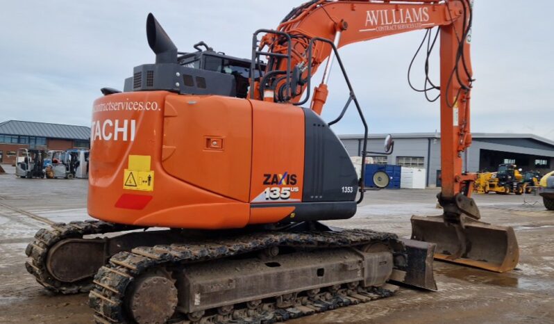 2018 Hitachi ZX135US-6 10 Ton+ Excavators For Auction: Leeds – 22nd, 23rd, 24th & 25th January 25 @ 8:00am full