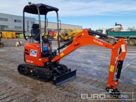 2024 Kubota U17-3A Mini Excavators For Auction: Leeds – 22nd, 23rd, 24th & 25th January 25 @ 8:00am full