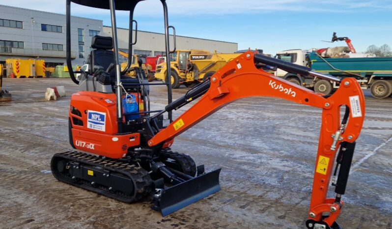 2024 Kubota U17-3A Mini Excavators For Auction: Leeds – 22nd, 23rd, 24th & 25th January 25 @ 8:00am full