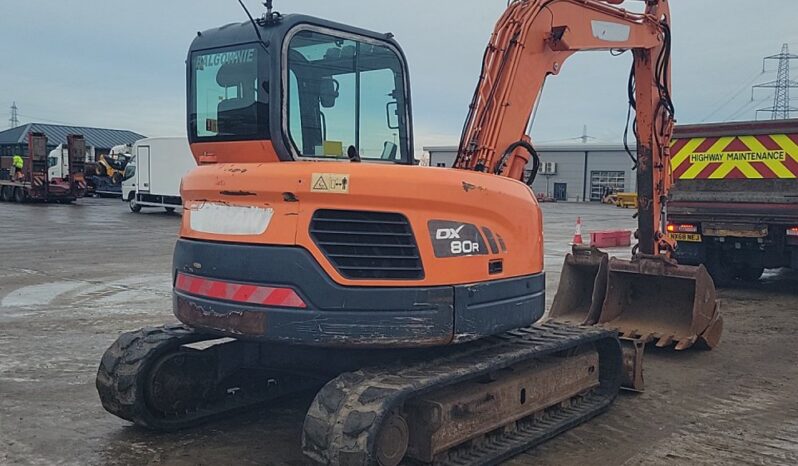 2013 Doosan DX80R 6 Ton+ Excavators For Auction: Leeds – 22nd, 23rd, 24th & 25th January 25 @ 8:00am full